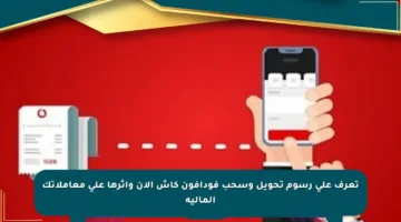 تعرف على رسوم تحويل وسحب فودافون كاش الآن وأثرها على معاملاتك المالية